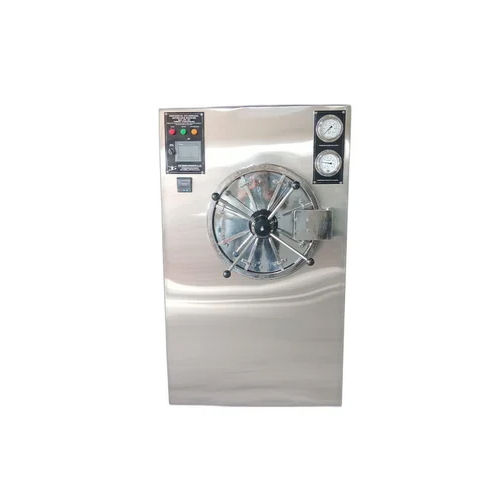 Horizontal Cylindrical Fully Automatic Autoclave Machine - Material: Metal