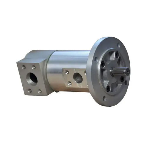 Silver Stainless Steel Screw Pump