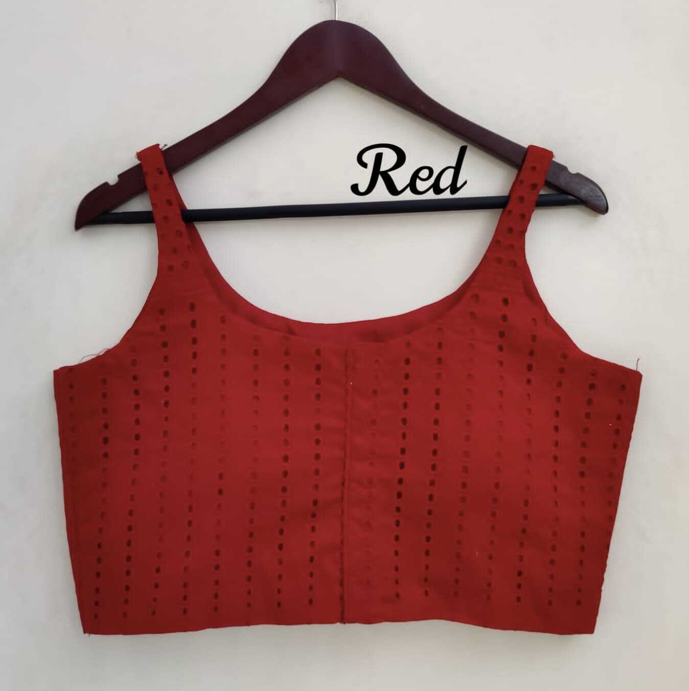 Camric Cotton Bollywood Back with Hook Blouse