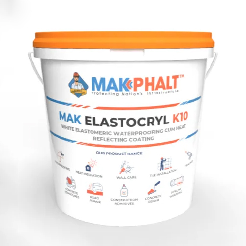 20 Kg White Elastomeric Waterproofing And Heat Reflecting Coating