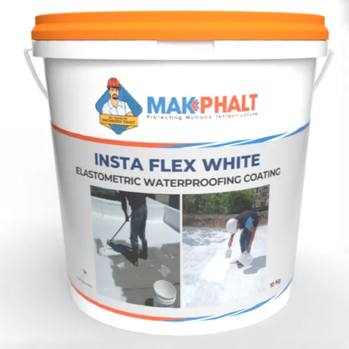 10 Kg White Elastomeric Waterproofing Coating