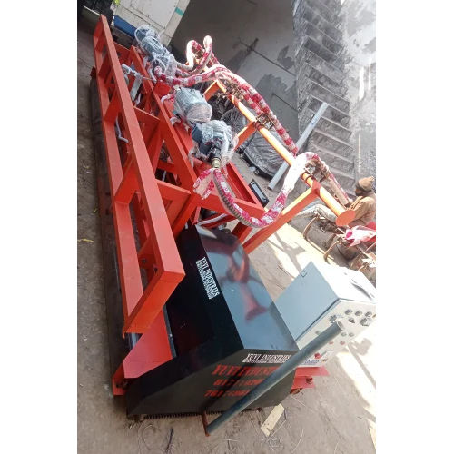 Red Concrete Canal Paver Machine