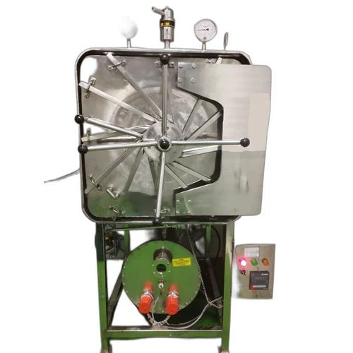 180 Ltr Horizontal Rectangular Autoclave - Material: Metal