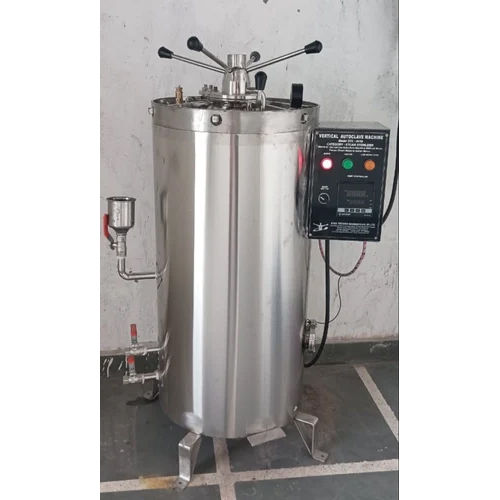 Ss 304 Vertical Autoclave Machine - Material: Metal