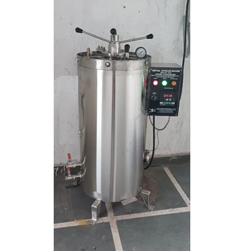 Double Wall Vertical Autoclave