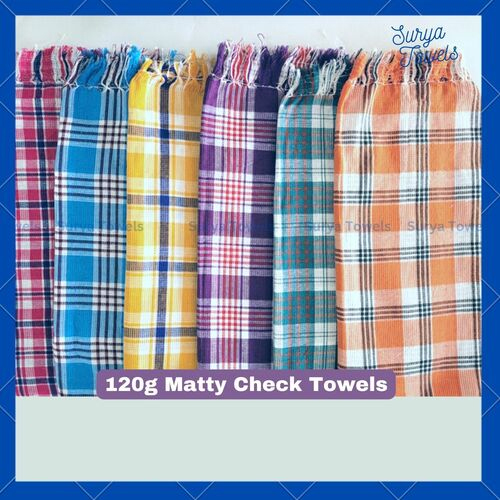 Cotton Bath Towel 27x54 - Sustainable, Rectangular, 100% Cotton, 120g | 6 Color Variants, Quick Dry, High Water Absorbency, Woven, Economical