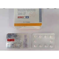 Minoz Tablet - 50 Mg Minocycline, Broad-spectrum Antibiotic For Bacterial Infections, Convenient Strip Packaging