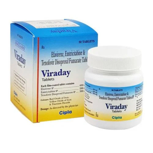 Cipla Viraday Tablets Keep Dry & Cool Place