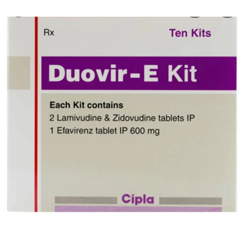 Duovir E Kit Tablet (LAMIVUDINE + ZIDOVUDINE + EFAVIRENZ)