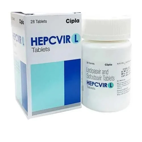 Hepcvir L Ledipasvir And Sofosbuvir Tablets