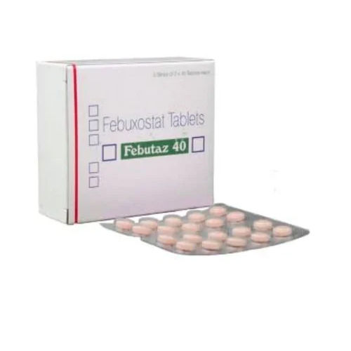 Febutaz 40mg Tablets Febuxostat Keep Dry & Cool Place