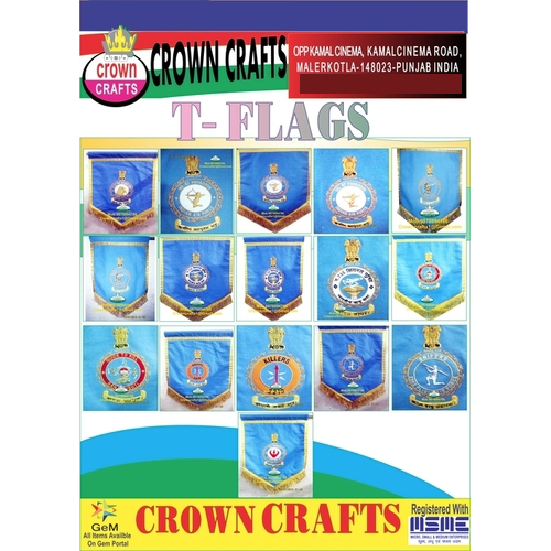 Embroidered Flag Accessories - Other Fabric, Custom Size, Multi-Color Options | Customizable Logo, Name, Style for Hand, National, and Table Use