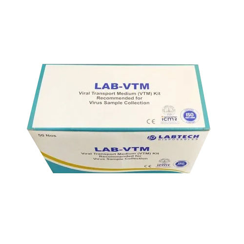 White Viral Transport Medium Tube