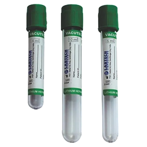 Lithium Heparin Vacuum Blood Collection Tubes