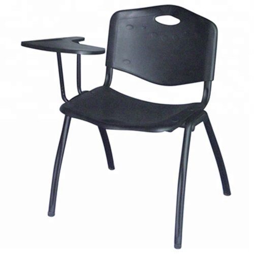 Plastic Seat and Back Writing Chair