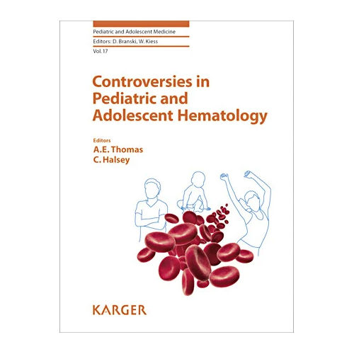 Controversies In Pediatric And Adolescent Hematology Book Audience: Adult