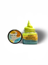 KEFI BEAUTY Tangering Lemonade Sugar Scrub Exfoliates dead skin cells Reduces fine lines Brightens the skin and Improves moisture content 150g