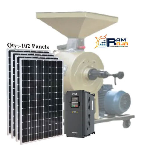 Domestic Solar Atta Chakki System