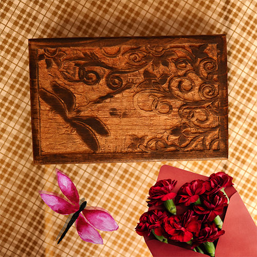 Wooden Dragonfly Gift Pack Box