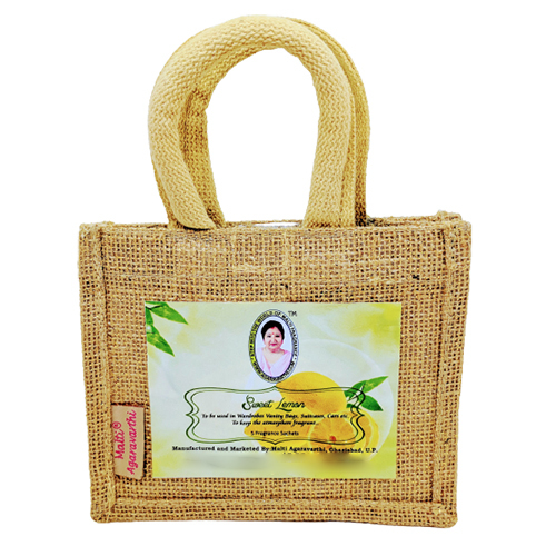 Sweet Lemon Fragrance Jute Bag