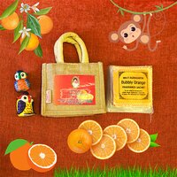 Bubbly Orange Fragrance Jute Bag