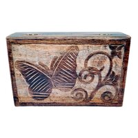 Wooden Butterfly Gift Pack Box