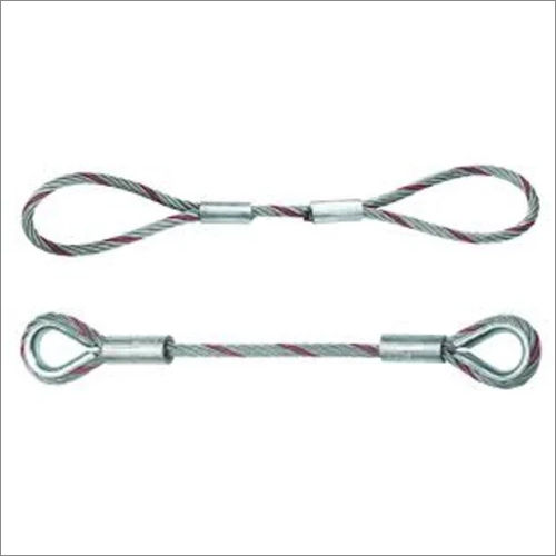 Wire Rope Sling With Thimble Application: Machinery