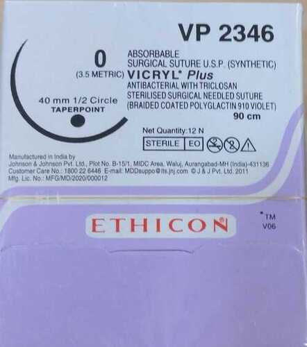 Ethicon Vicryl Plus Suture Vp2346