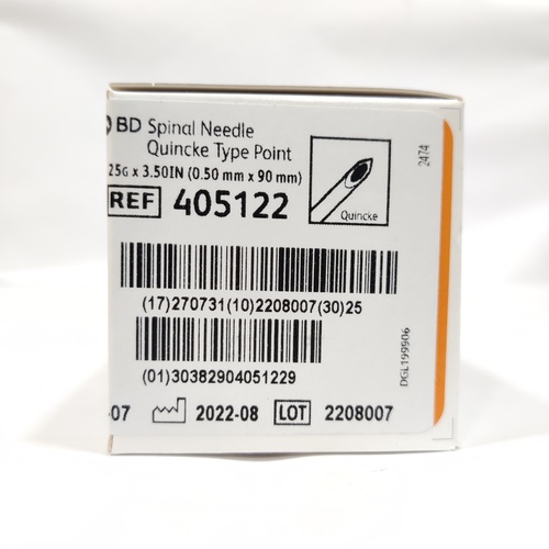 BD Spinal Needle 25G (2)