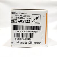 BD Spinal Needle 25G (2)