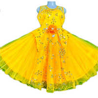 Girls Yellow Frock
