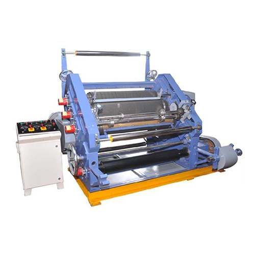 Semi Automatic Oblique Single Profile Paper Corrugating Machine