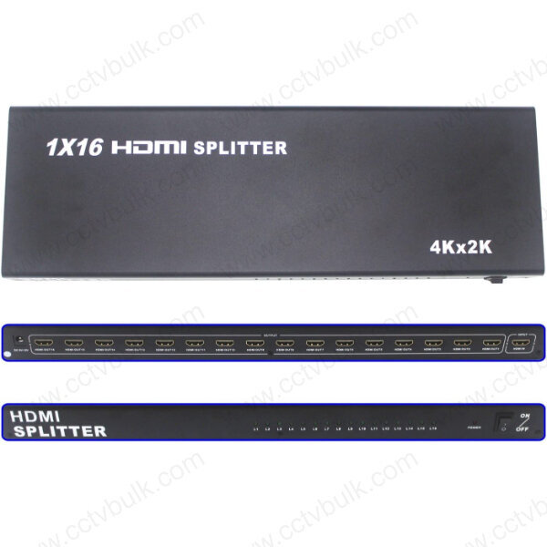 Hdmi Splitter True 4K 1 X 16 1Y