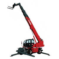 Rotating Telehandler - Lift Capacity 3500 Kg, Transport Height 2.41 M, Diesel Power Source, Maximum Speed 40 Km/h - Versatile Material Handling Solution With Attachments, New Condition, Available In Different Sizes
