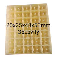 Cover Block Rubber Mould - Pvc Material, Various Sizes Available | Ideal For Paver Block Production