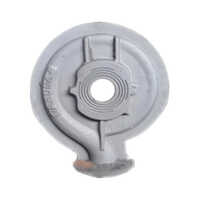 Volute Pump Ci Casting - Color: White