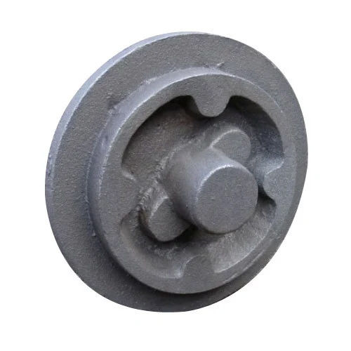 Grey Industrial Marine Pump Casting