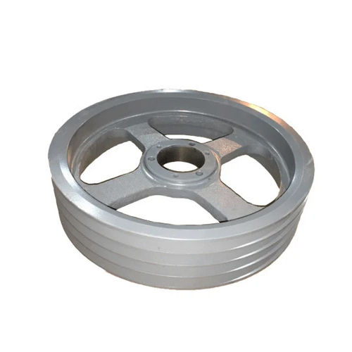 Silver Chrome Polished Pulley Casting