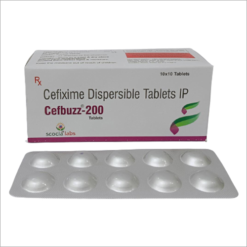 Cefixime Dispersible Tablets IP