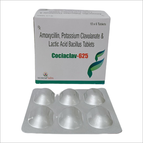 Amoxycillin Potassium Claculanate And Bacillus Tablets