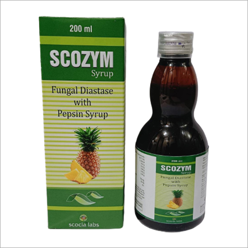 Fungal Diastase With Pepsin Syrup