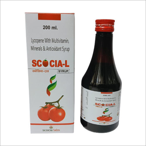 Lycopene With Multivitamin Antioxidant Syrup