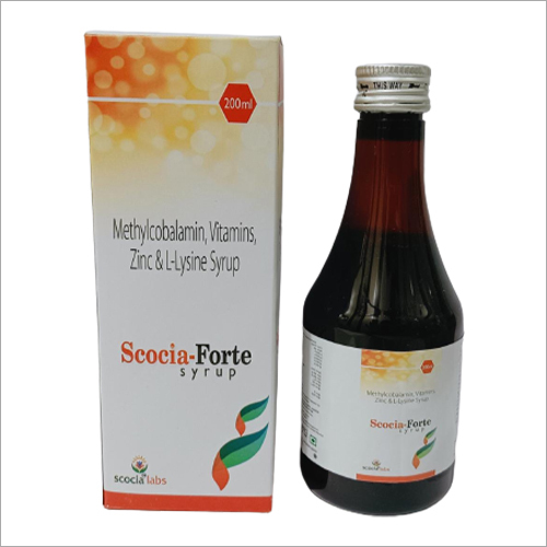 Methylcobalamin Vitamins Zinc Lysine Syrup