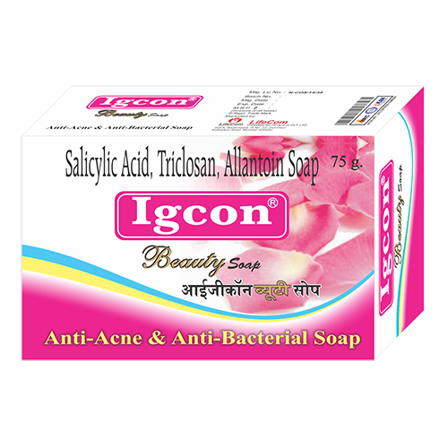 75g Salicylic Acid Triclosan Allantoin Soap