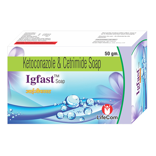 50g Ketoconazole And Cetrimide Soap