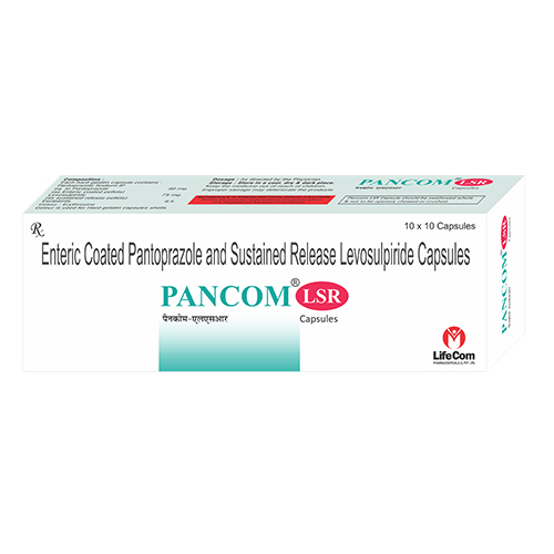 Entric Coated Pantoprazole And Sustained Release Levosulpride Capsules