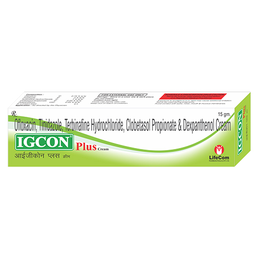15g Ofloxacin Tinidazole Terbinafine Hydrochloride Clobetasol Propionate And Dexpanthenol Cream