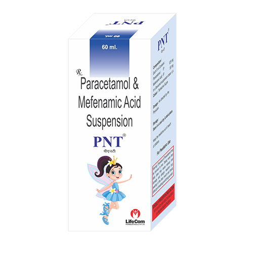 60ml Paracetamol And Mefenamic Acid Suspension