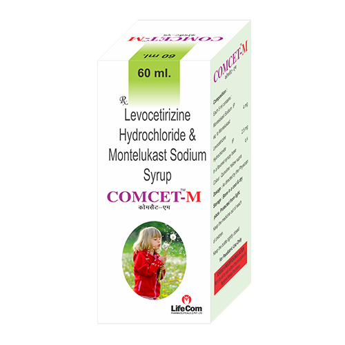 60ml Levocetirizine Hydrochloride And Montelukast Sodium Syrup