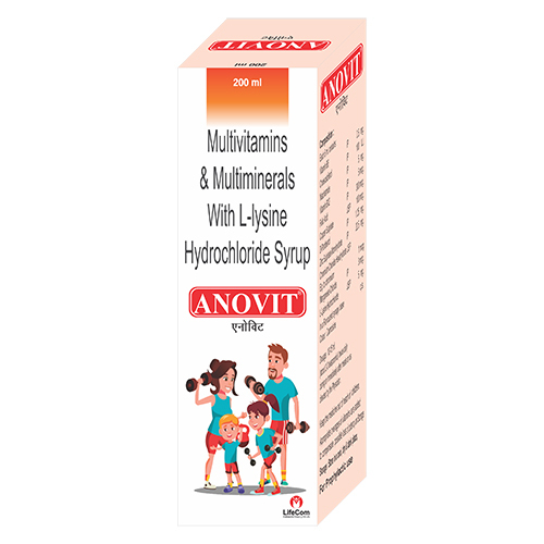 200ml Multivitamins And Multimineral With l-Lysine Hydrochloride Syrup